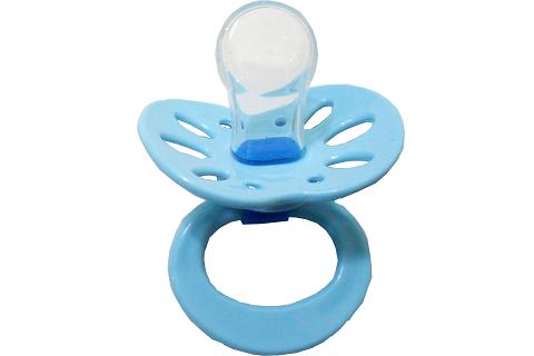 Chupeta de silicone bico chato - 1 und