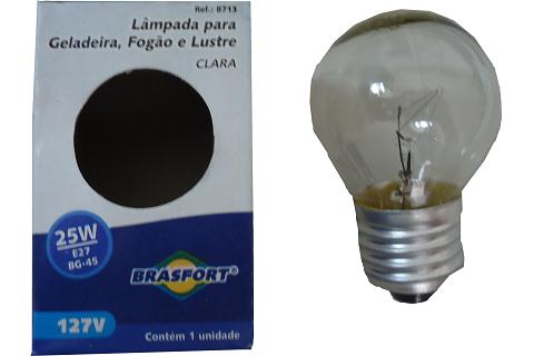 Lampada e27 fogao e geladeira 25w 127v