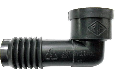 Cotovelo interno lr 3/4 preto Cotovelo interno lr 3/4 preto